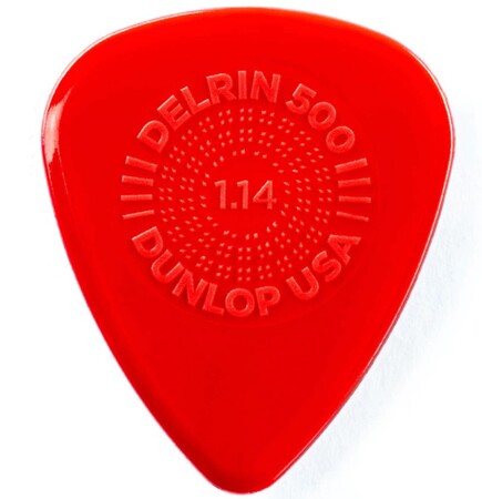 Jim Dunlop Delrin 500 Prime 1.14mm Grip Pena Tek - Thumbnail