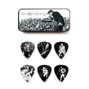 Jim Dunlop - Jim Dunlop EPPT01 Elvis Presley 6'lı Pena Seti