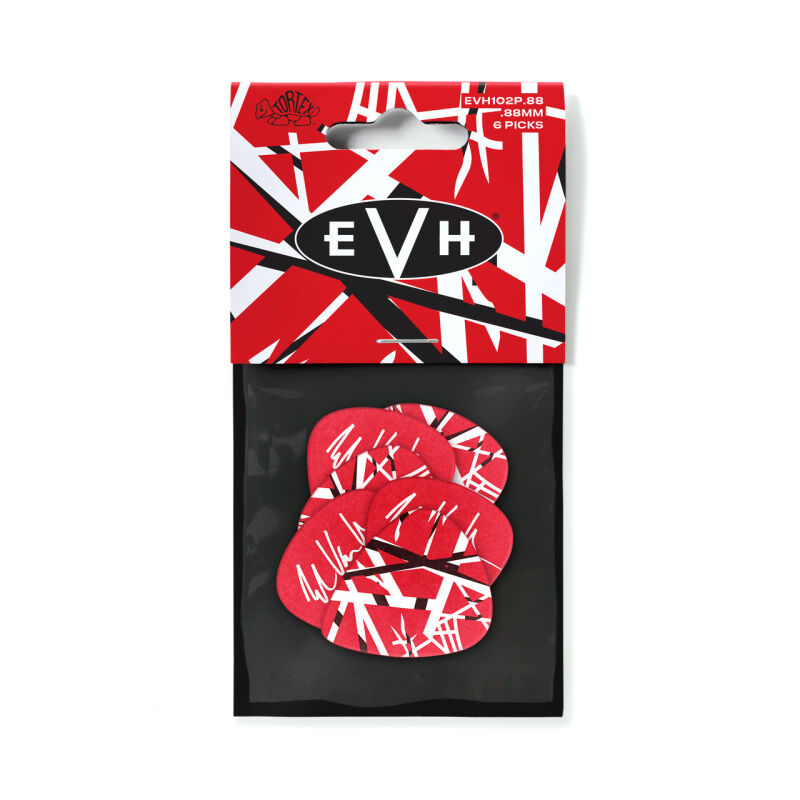 Jim Dunlop EVH102P088 Eddie Van Halen 0.88mm 6'lı Gitar Pena - 2