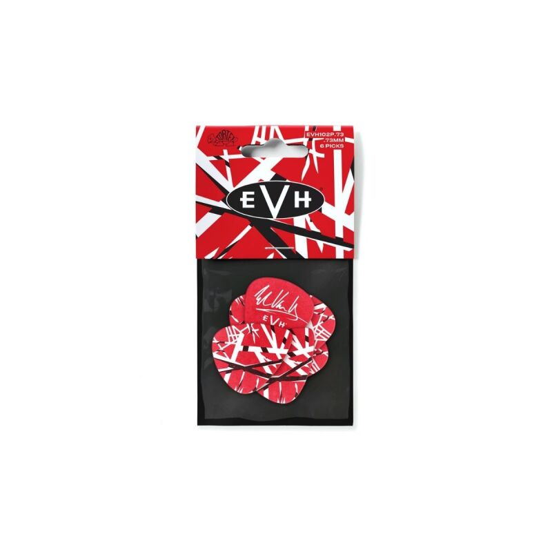Jim Dunlop EVH102P.73 Evh Frankeinstein 6'lı Pena - 1