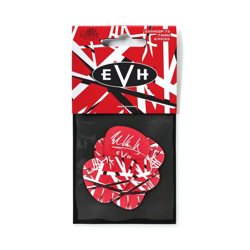 Jim Dunlop EVH102P.73 Evh Frankeinstein 6'lı Pena - 1