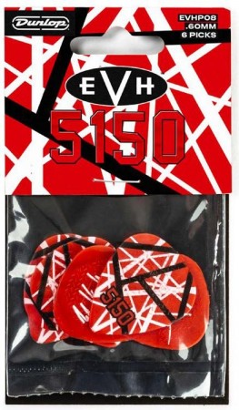Jim Dunlop - Jim Dunlop EVHP08 5150 Max Grip 60mm Variety 6lı Pena