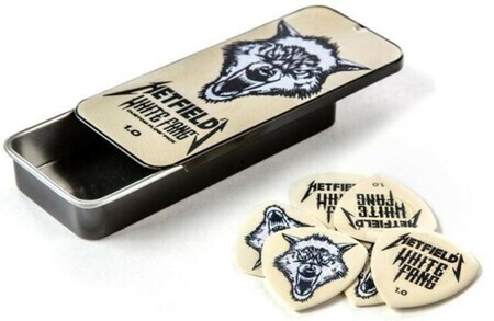 Jim Dunlop Hetfıeld's Whıte Fang™ Custom Flow® 1.0mm Kutu Pena - 3