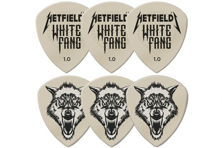 Jim Dunlop Hetfıeld's Whıte Fang™ Custom Flow® 1.0mm Kutu Pena - Thumbnail