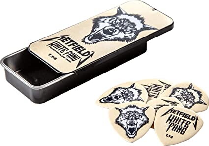 Jim Dunlop - Jim Dunlop Hetfıeld's Whıte Fang™ Custom Flow® 1.14mm Kutu Pena