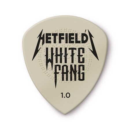 Jim Dunlop Hetfıeld's Whıte Fang Custom Flow® Pıck 1.0mm - 1