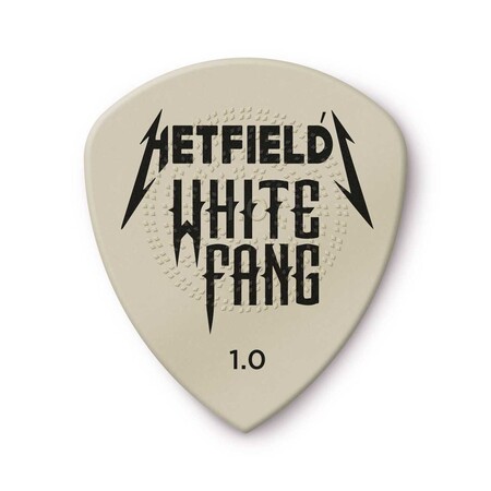 Jim Dunlop - Jim Dunlop Hetfıeld's Whıte Fang Custom Flow® Pıck 1.0mm