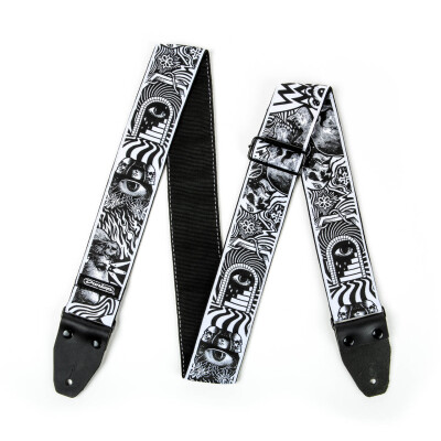 Jim Dunlop ILD04 “Skulls” I Love Dust Gitar Askısı - Jim Dunlop