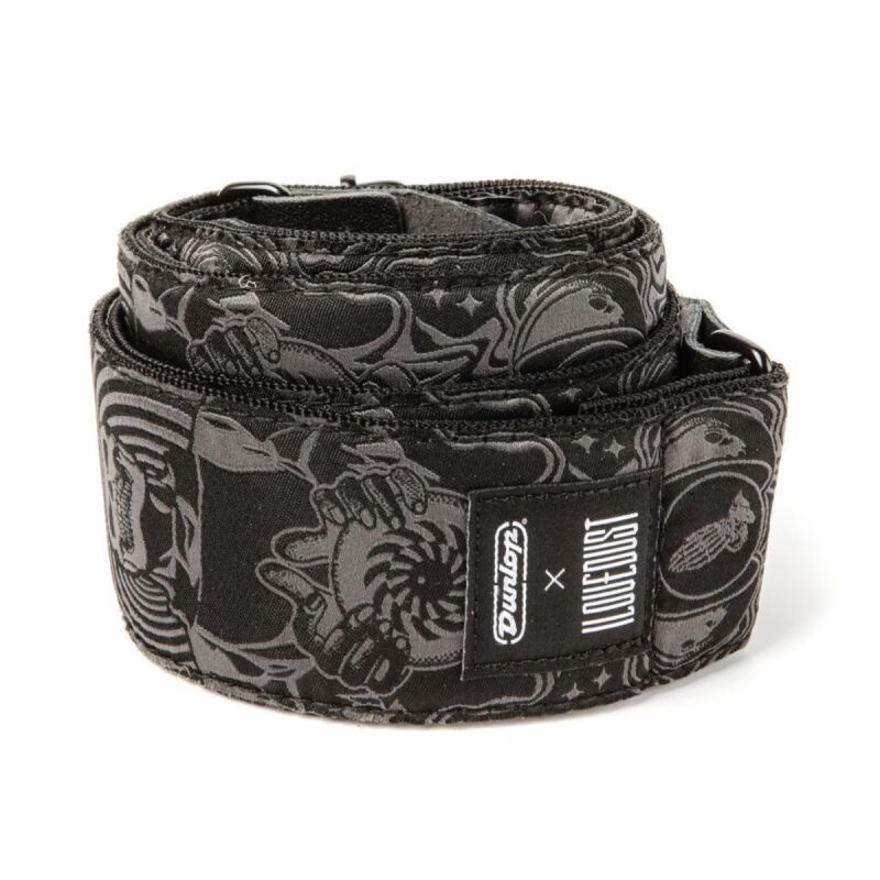 JIM DUNLOP ILD13 STRAP I LOVE DUST ENDLESS MIDNIGHT - EA - 2