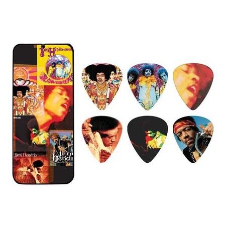 Jim Dunlop JH-PT08H Jimi Hendrix Frontline Heavy 6lı Pena Seti - Jim Dunlop