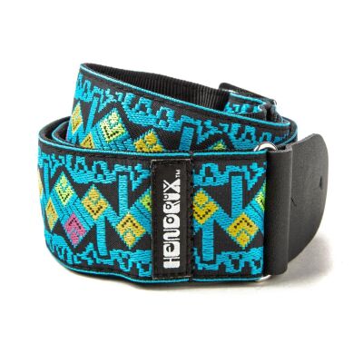 JIM DUNLOP JH14 STRAP HENDRIX 2 IN MAUI BLUE DIAMONDS - EA - 2