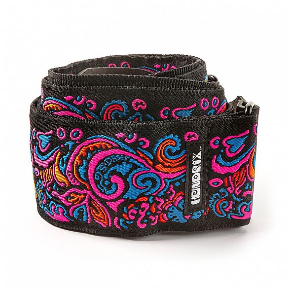 Jim Dunlop Jimi Hendrix™ JH28 Blacklight Love Drops Pink Gitar Askısı - 1