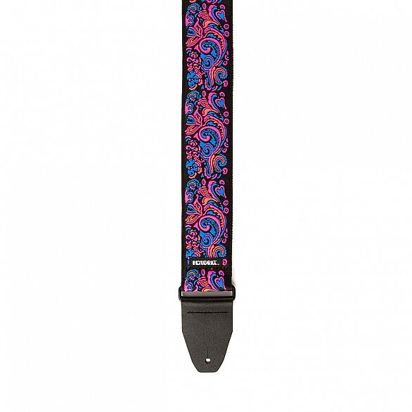 Jim Dunlop Jimi Hendrix™ JH28 Blacklight Love Drops Pink Gitar Askısı - 2
