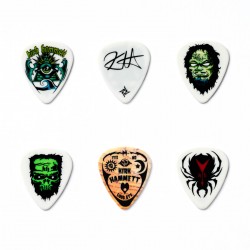 Jim Dunlop KH01T088 Kirk Hammett Signature 0.88mm 6'lı Pena Seti - Thumbnail