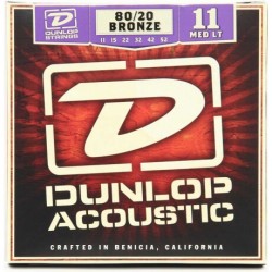 Jim Dunlop - Jim Dunlop Medium-Light 80/20 Bronze DAB1152 Akustik Gitar Teli (11-52) Ürün Kodu: