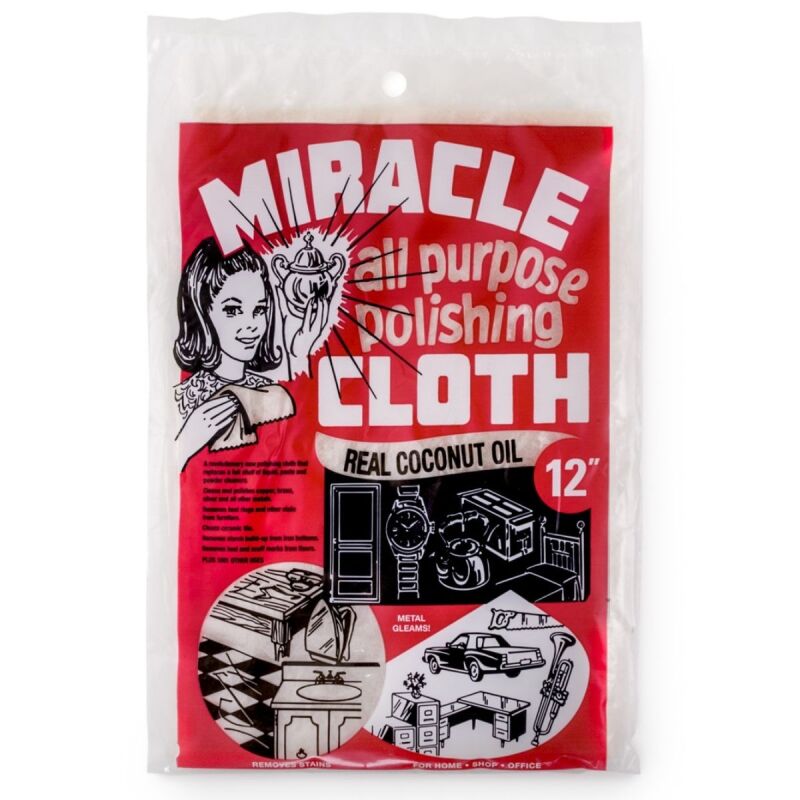 Jim Dunlop Miracle Cloth MCR12 12 İnç Temizlik ve Parlatma Bezi | Metal, Ahşap ve Lake Yüzey Uyumlu - 2