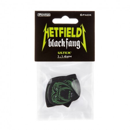 Jim Dunlop PH112P114 Hetfields Black Fang 1.14mm (6'lı) Elektro Gitar Pena - 2