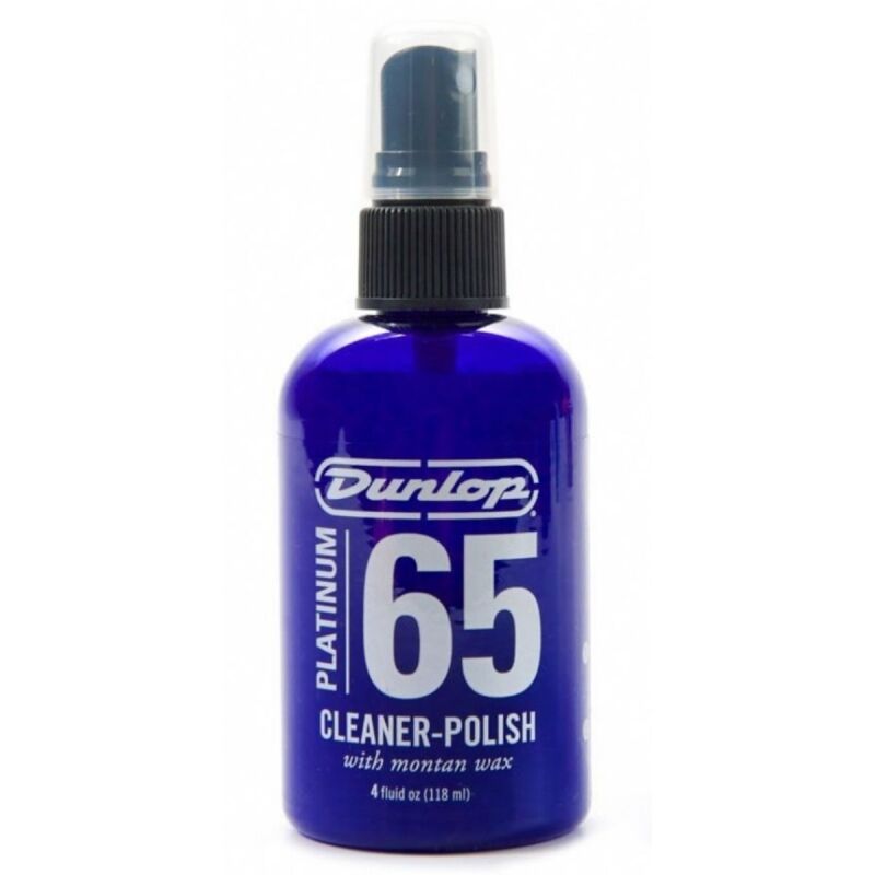 Jim Dunlop Platinum 65 Cleaner Polish 4 Oz - 1