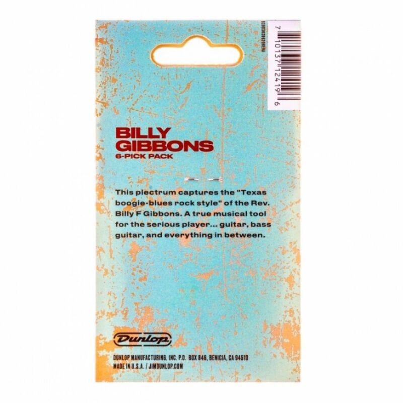 Jim Dunlop RWP01XH Rev Willy's Mexican Lottery Extra Heavy Gitar Penası 6’lı Paket - 2