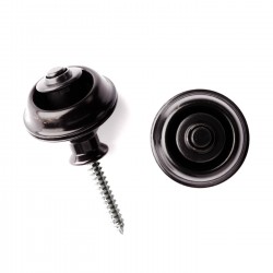 Jim Dunlop SLS1033BK Black Kilitli Straplock - Thumbnail