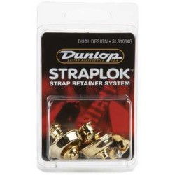 Jim Dunlop SLS1034G Gold Kilitli Straplock