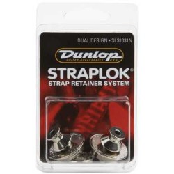 Jim Dunlop SLS1031N Chrome Kilitli Straplock