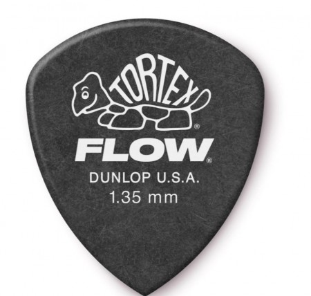 Jim Dunlop Tortex Flow 1.35mm Gitar Penası - Thumbnail