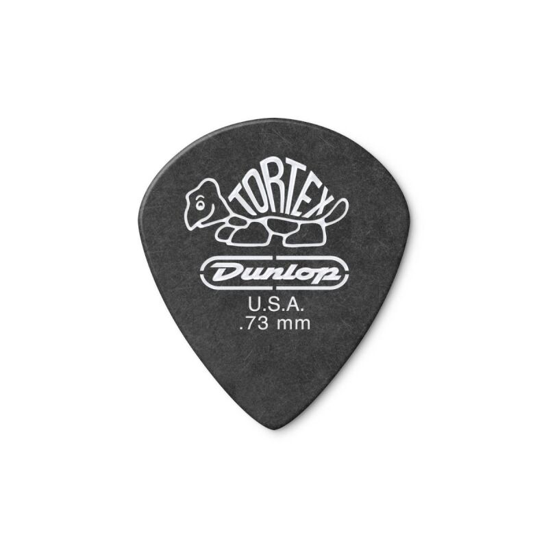 Jim Dunlop 482-073 Tortex Black Jazz III Pena Tek - 1