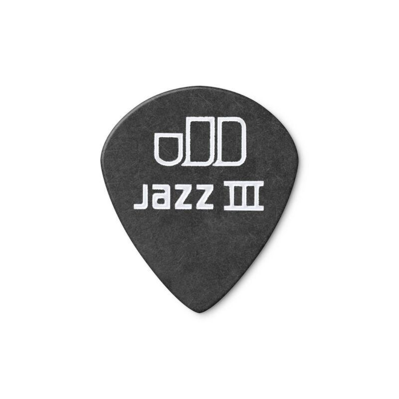 Jim Dunlop 482-073 Tortex Black Jazz III Pena Tek - 2