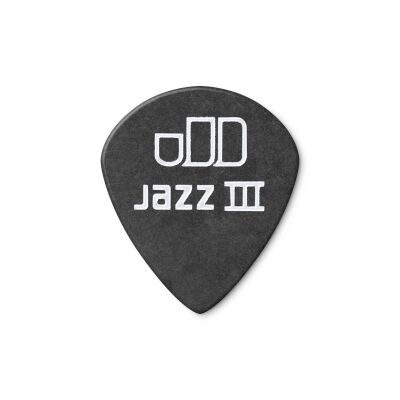 Jim Dunlop 482-088 Tortex Black Jazz III Pena Tek - 3