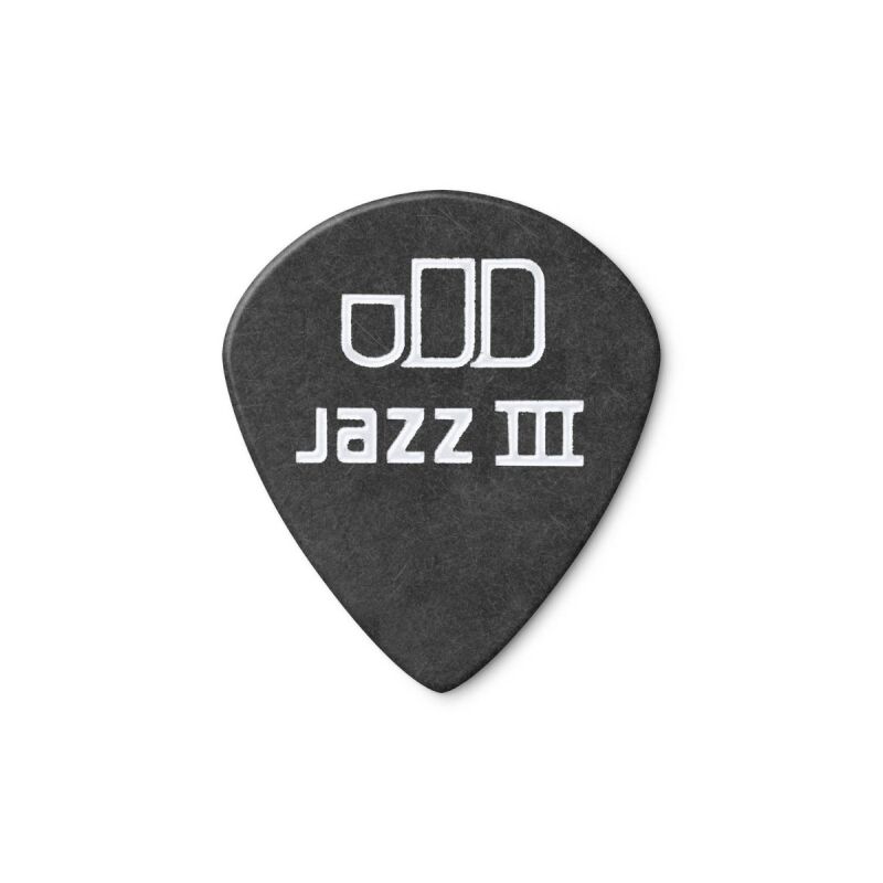 Jim Dunlop 482-088 Tortex Black Jazz III Pena Tek - 3