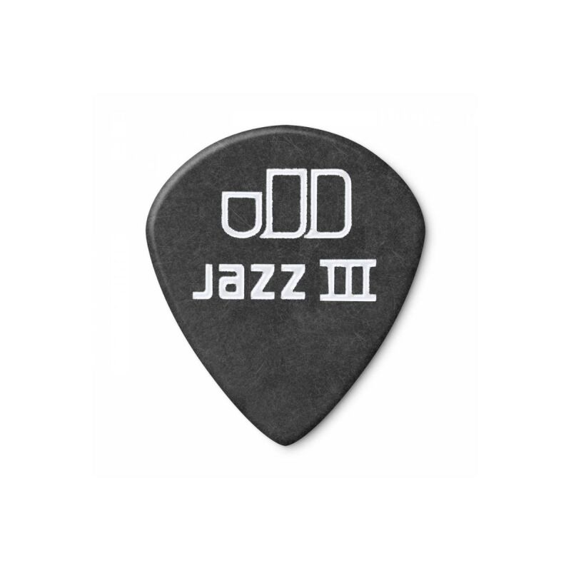 Jim Dunlop 482-135 Tortex Black Jazz III Pena Tek - 2