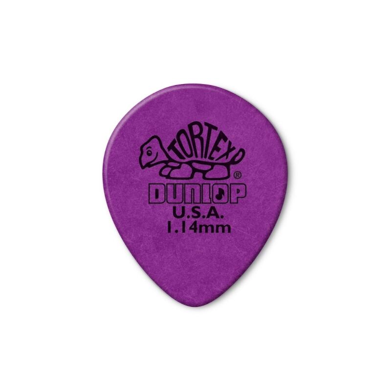 Jim Dunlop Tortex Teardrop Pick 1.14mm - 1