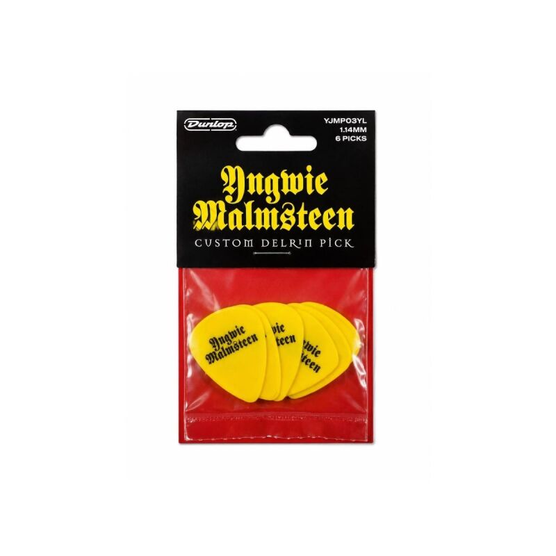 Jim Dunlop YJMP03YL Yngwie Malmsteen 6'lı Pena - 1