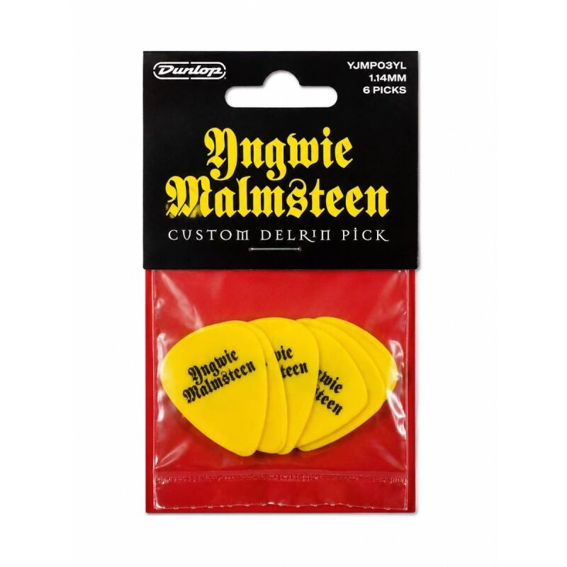 Jim Dunlop YJMP03YL Yngwie Malmsteen 6'lı Pena - 1
