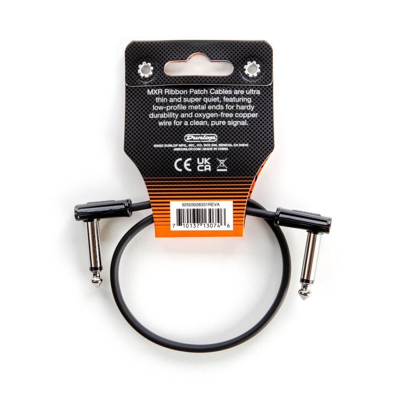 JIM DUNLOP DCPR1 MXR RIBBON PATCH CABLE 1 FT- EA - 2