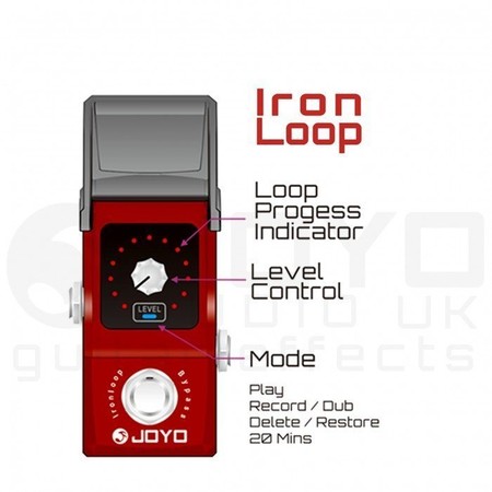 Joyo Iron Looper Gitar Pedalı - Thumbnail