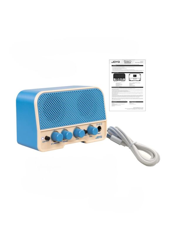 JOYO JA02IIBL Mini Gitar Amfisi Mavi - 3