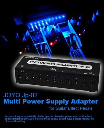Joyo JP02 -10 Çıkışlı Power Supply Çoklu Adaptör - Thumbnail