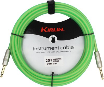 Kirlin IM-201PRG GRF Premium 3 Metre Yeşil Enstrüman Kablosu - 3