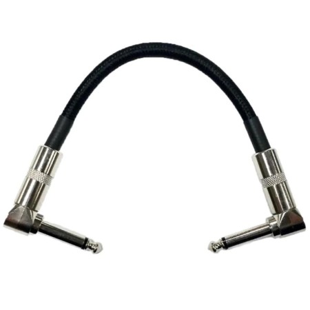 Kirlin KRP46 Örgü Pedal Ara Kablosu 15 cm L-L (Kumaş Kaplama Patch Cable) - Kirlin