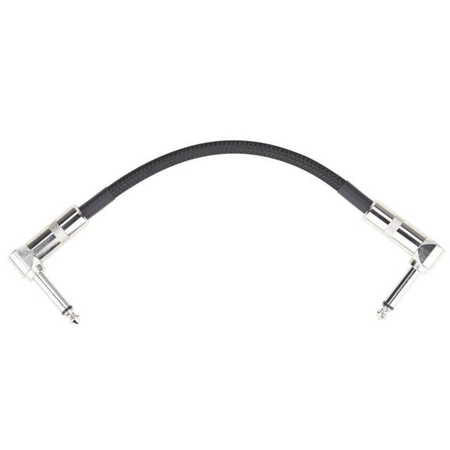 Kirlin KRP46 Örgü Pedal Ara Kablosu 15 cm L-L (Kumaş Kaplama Patch Cable) - 2