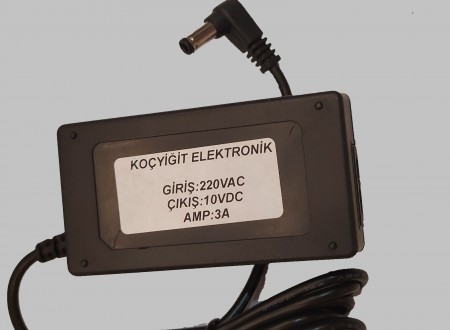 Koçyiğit - Black Star ID Core 10 V/ 3A Power Suppley Amfi Adaptörü