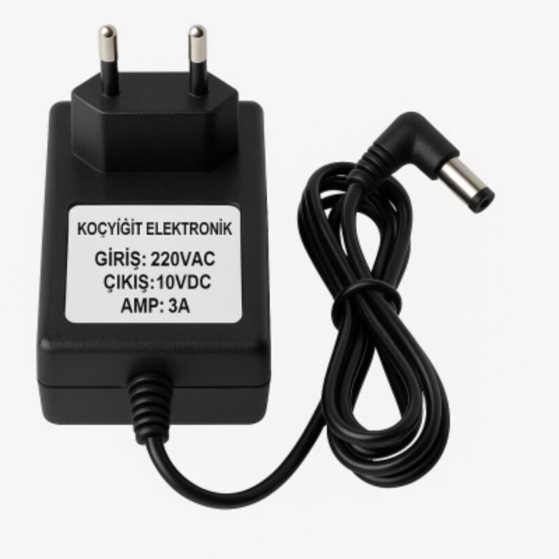 Black Star ID Core 10 V/ 3A Power Supply Amfi Adaptörü/Yeni Versiyon Fiş Tipi - 1