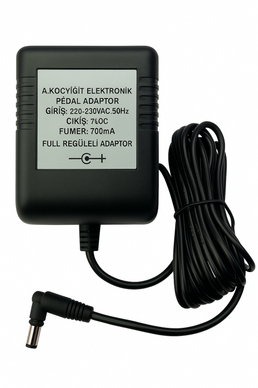 Koçyiğit 9V 700mA-850 mA Full Regüleli Pedal Adaptörü | MXR® Six Band EQ Uyumlu - 1