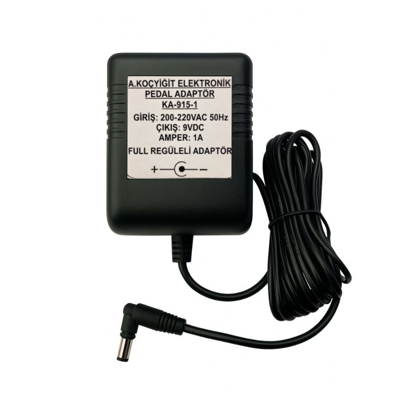 Koçyiğit 9V 1000mA Full Regüleli Pedal Adaptörü | MXR® Six Band EQ Uyumlu - 1