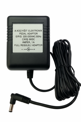 Koçyiğit 9V Dc Reguleli 1000mA-1200mA Pedal Adaptör(Dip gürültü yapmaz) - 3