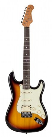 Kozmos KST-62HSS-GRWN-3TS 62 Stratocaster HSS Sunburst Elektro Gitar - 3