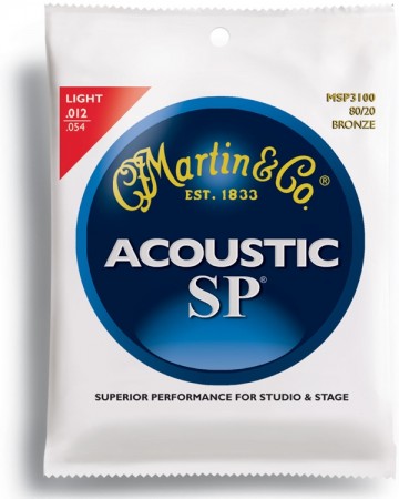 Martin Bronze MSP3100 Light Akustik Gitar Teli