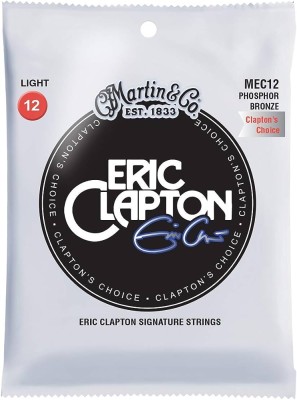 Martin - Martin & Co Eric Clapton's Choice (12-54) MEC12 Akustik Gitar Tel Takımı